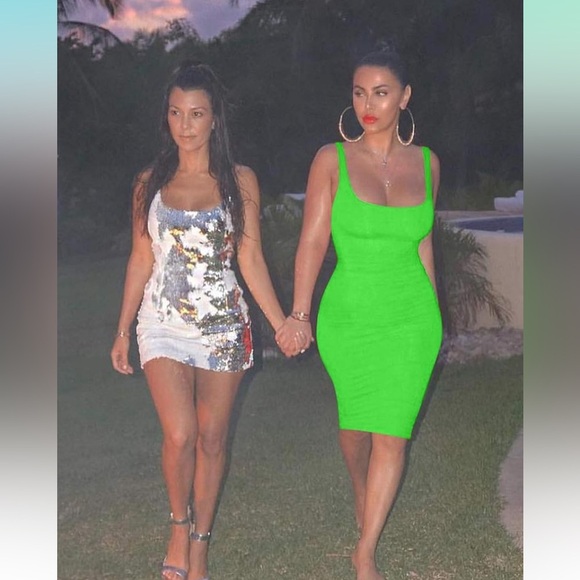 Sexy Bodycon Tank Dress Sleeveless 
8066 - Picture 2 of 6